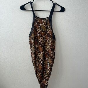 Intimately free snake print bodysuit. Size medium.New without tags.